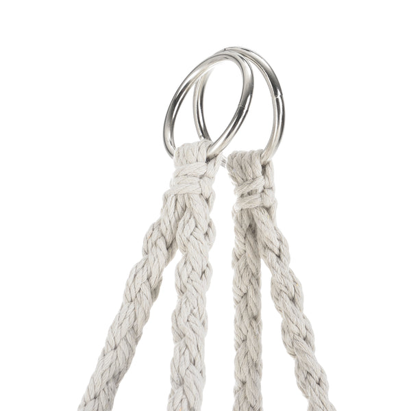 Katoenen hangstoel Tampico max 100 kg creme