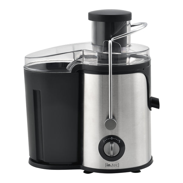 Sapcentrifuge juicer 600 Watt RVS zwart en zilverkleurig