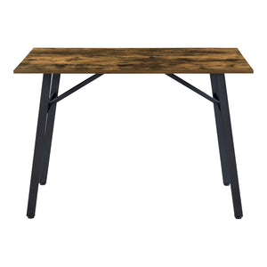 Table de Salle à Manger pour 4 Personnes Flatanger Effet bois foncé [en.casa]