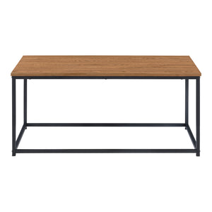 Table Basse Esbjerg 45 x 100 x 55 cm Noir Effet Bois Foncé [en.casa]