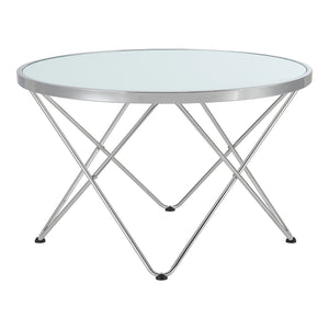 Table basse Nikkeby ronde métal [en.casa]