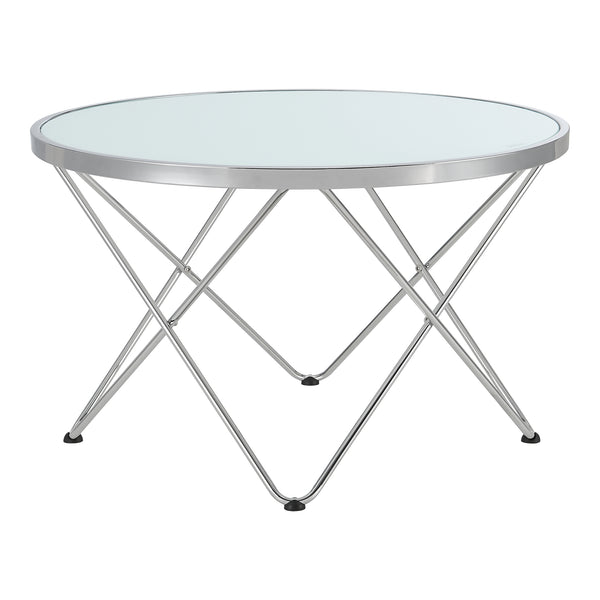 Table basse Nikkeby ronde métal [en.casa]