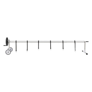 Enrouleur pour bâche de piscine Amorgo à longueur réglable 300-630 cm [en.casa]