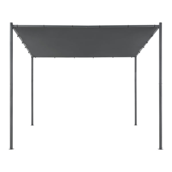[en.casa] Paviljoen Carunchio partytent 3x2,85x2-24,8 m donkergrijs