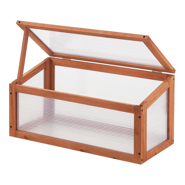 [casa.pro] Tuinkas Laarbeek kweekkas broeikas 60x30x23-30 cm