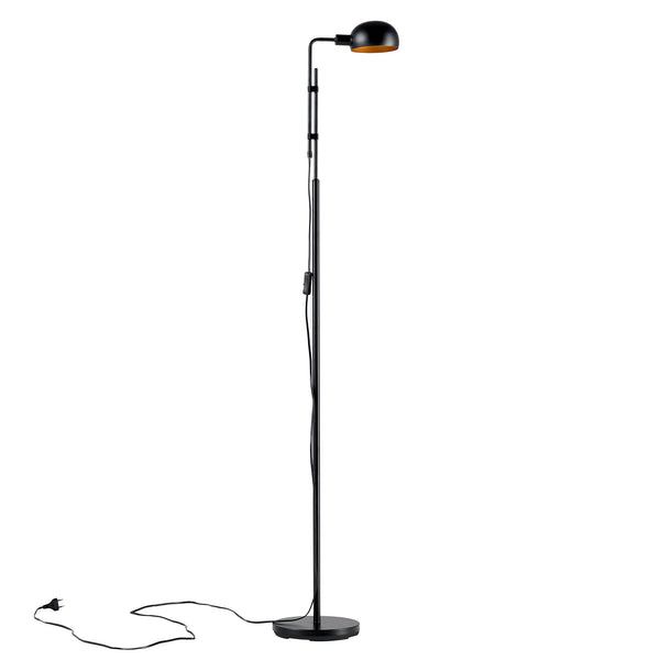 Lampadaire Bolton E14 hauteur 160 cm noir [lux.pro]