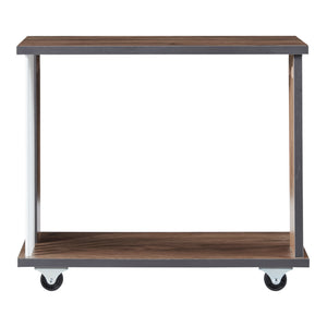 [en.casa] Bijzettafel Haarby 42x50x24 cm Eiken