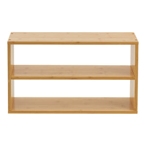 [en.casa] Wandrek keukenrek Gol 50x15x30 cm bamboe