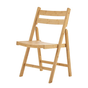 [en.casa] Eetkamerstoel set van 2 Gran 78x44,5x40 cm bamboe