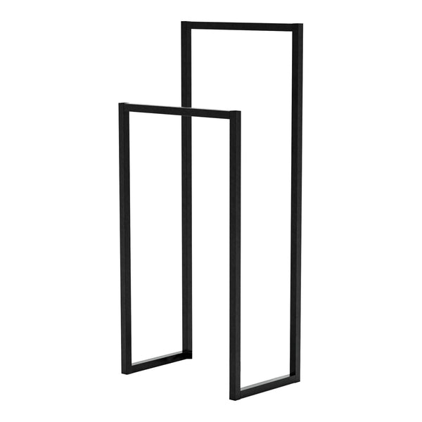 [en.casa] Kledingrek Holtålen 90/70x40x25 cm zwart