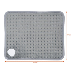 Coussin chauffant électrique Bella 40 x 30 cm gris [en.casa]