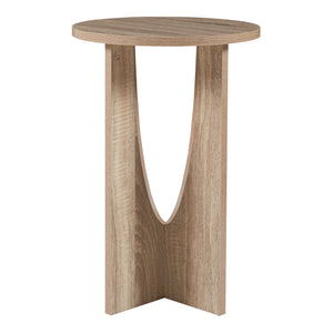 Table d'appoint Rindal 57 x 38 cm effet chêne [en.casa]