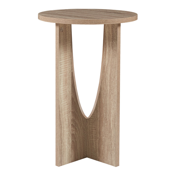 Table d'appoint Rindal 57 x 38 cm effet chêne [en.casa]