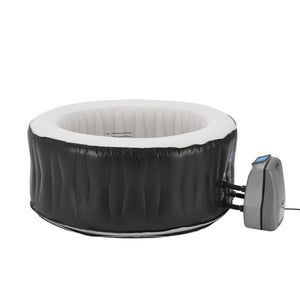 Spa gonflable Carbone pour 3 personnes noir blanc pro.tec