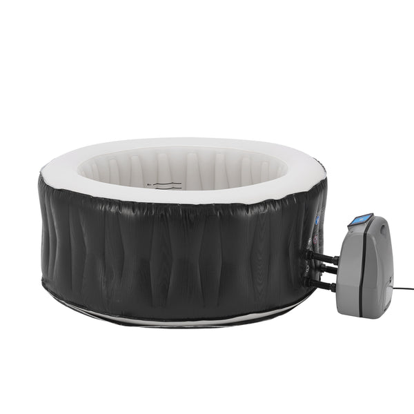 Spa gonflable Carbone pour 3 personnes noir blanc pro.tec