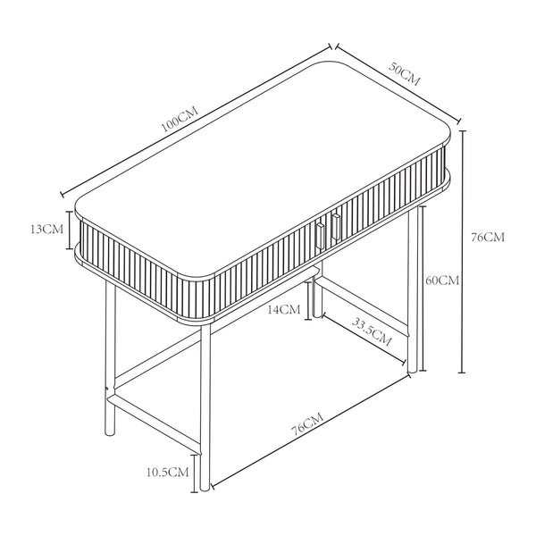 Consoletafel Tvedestrand [en.casa]