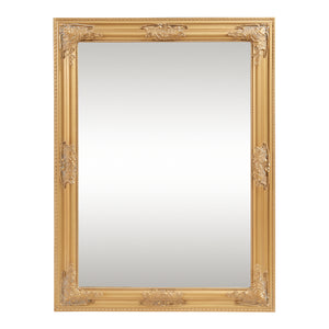 Miroir mural Punkalaidun au style baroque 80 x 60 cm or [en.casa] 