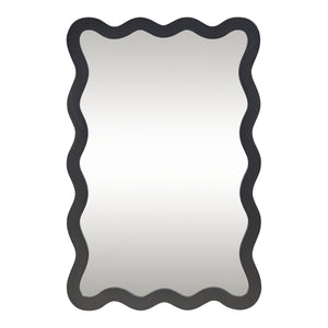 Miroir mural Koster 90 x 60 cm noir [en.casa] 