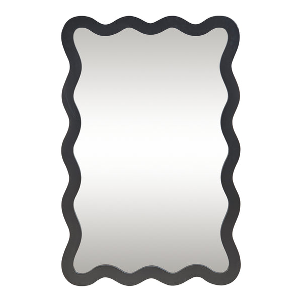 Miroir mural Koster 90 x 60 cm noir [en.casa] 
