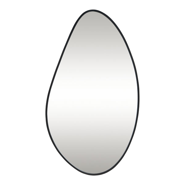 Miroir mural Orland 82 x 46 cm noir [en.casa]
