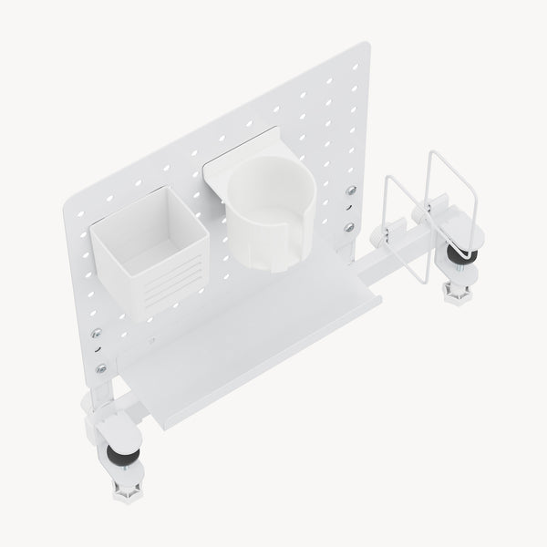 Bureau organizer Sauda 50x50 cm wit [en.casa]