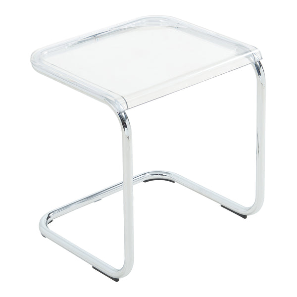 Table d'appoint Brosa 44 x 37 x 48 cm transparent [en.casa] 