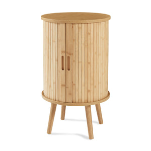 Table de chevet Nordkapp 65 x 40 cm naturel [en.casa]
