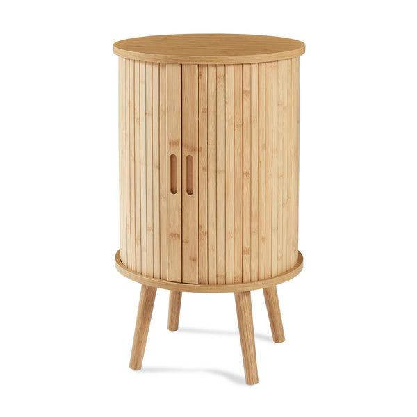 Table de chevet Nordkapp 65 x 40 cm naturel [en.casa]