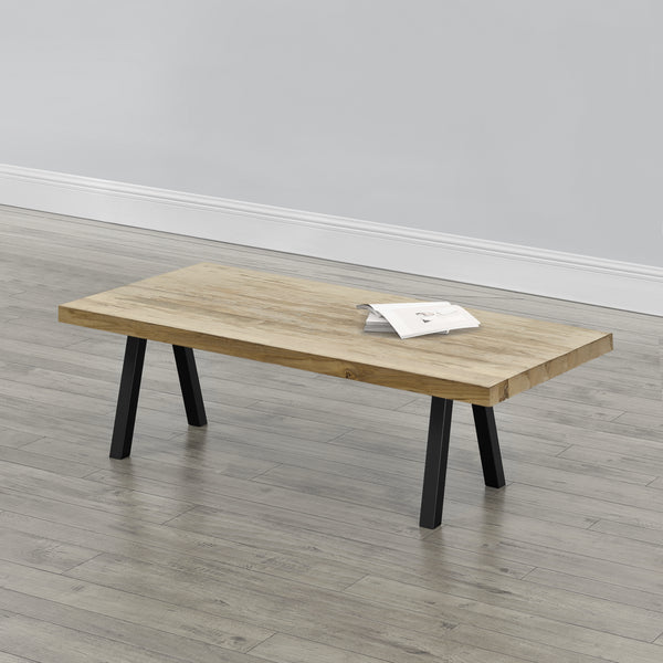 Set de 2 Pieds de Table Métal Noir ou Gris Acier Plusieurs Tailles [en.casa]