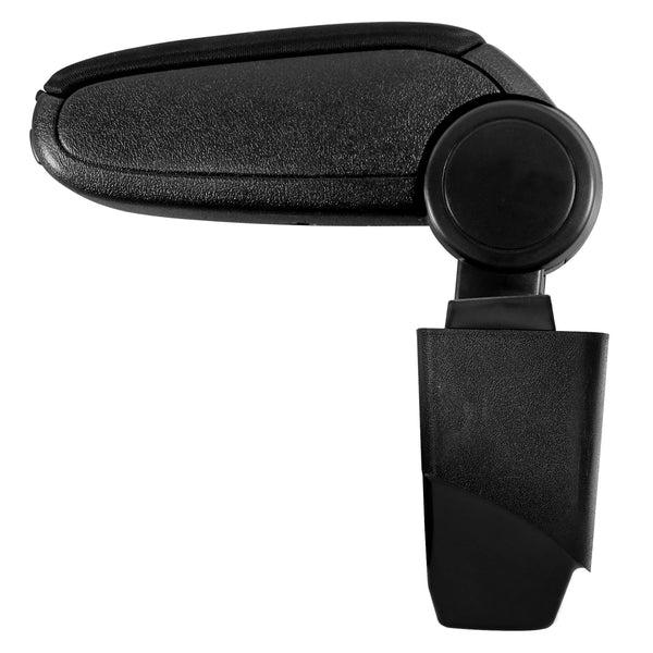 [pro.tec] Accoudoir central pour Peugeot 206 / 206 CC - avec compartiment - rembourré - textile - noir 