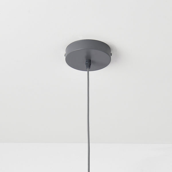 Lot de 2 Lampes à Suspension Toulon Hauteur Réglable Métal E27 Diamètre 30 cm Gris Doré [lux.pro]