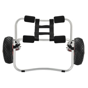 Kayak trolley opvouwbaar aluminium 72x31x44 cm max 70 kg