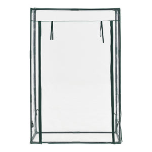 [en.casa] Tuinkas Terzigno kweekkas 100x50x150 cm transparant