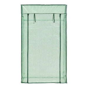 [en.casa] Tuinkas Marzano kweekkas 100x60x143-174 cm groen