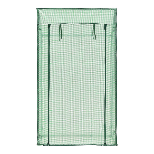 [en.casa] Tuinkas Marzano kweekkas 100x60x143-174 cm groen