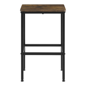 Lot de 2 Tabourets de Bar Örebro 65 x 40 x 30 cm Noir Effet Bois Foncé [en.casa]
