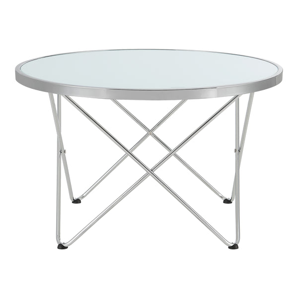 Table basse Nikkeby ronde métal [en.casa]