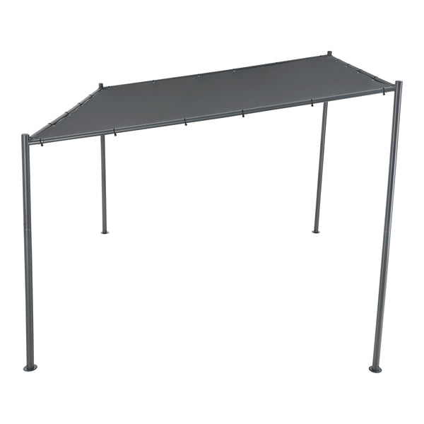 [en.casa] Paviljoen Carunchio partytent 3x2,85x2-24,8 m donkergrijs