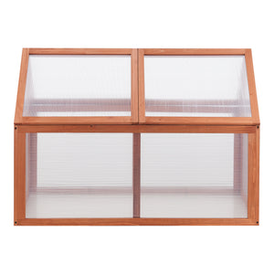 [casa.pro] Tuinkas Duiven kweekkas broeikas 100x55x41-70 cm