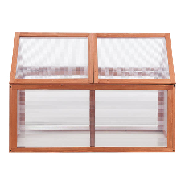 [casa.pro] Tuinkas Duiven kweekkas broeikas 100x55x41-70 cm