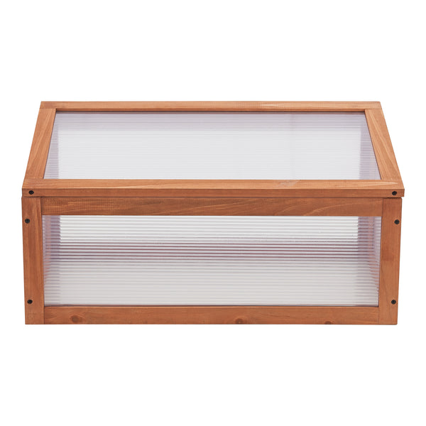 [casa.pro] Tuinkas Laarbeek kweekkas broeikas 60x30x23-30 cm