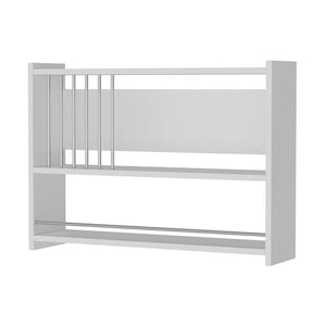 [en.casa] Wandplank Helsingør 60x84x20 cm wit