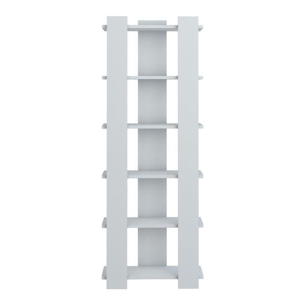 [en.casa] Boekenkast Præstø schap 160x60x19,5 cm wit