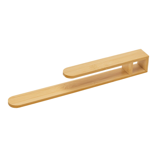 [en.casa] Handdoekrek Tønsberg voor wandmontage 38x5x4 cm bamboe