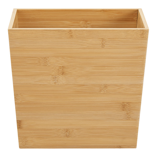 Poubelle de salle de bain Sollefteå en bambou 9 litres [en.casa]