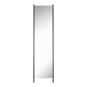 Miroir sur pied Martano 160 x 43 x 49 cm noir [en.casa]