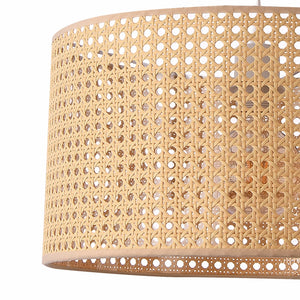 lux.pro Hanglamp Shrewsbury 160x32 cm wit en beige E27
