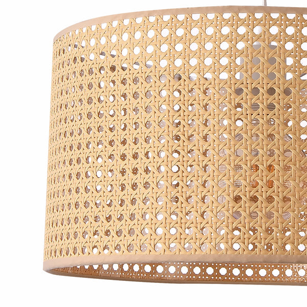 lux.pro Hanglamp Shrewsbury 160x32 cm wit en beige E27