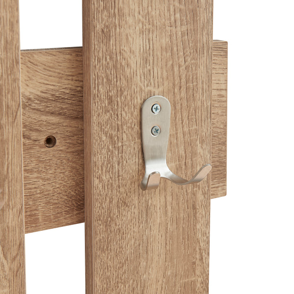 Wandkapstok Raseborg 80x60x3 cm [en.casa]