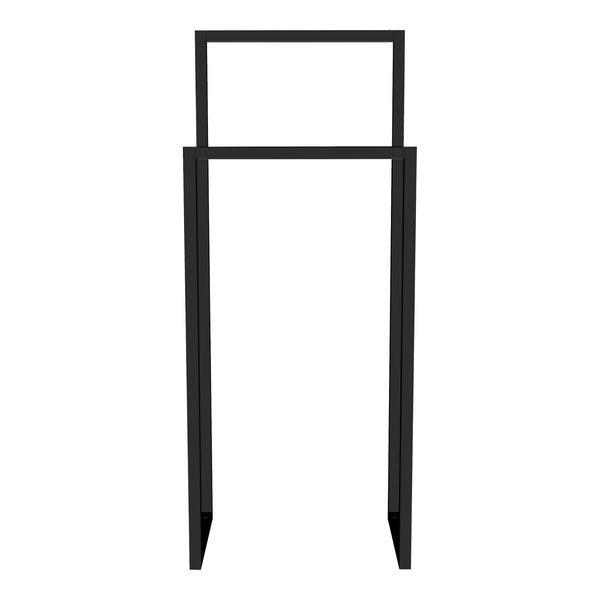[en.casa] Kledingrek Holtålen 90/70x40x25 cm zwart